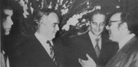 Le Prince Rainier, Georges BERTELOTTI, et Bob REMOND